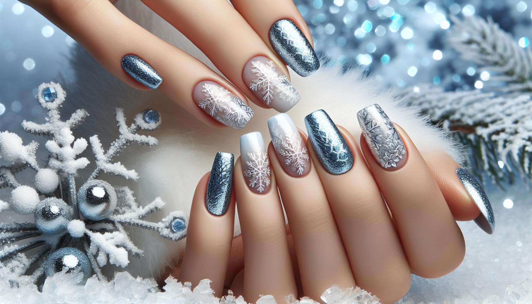 Elegantes:vjdrijjf2-0= Uñas Navideñas: 10 Chic Designs for Holiday Parties